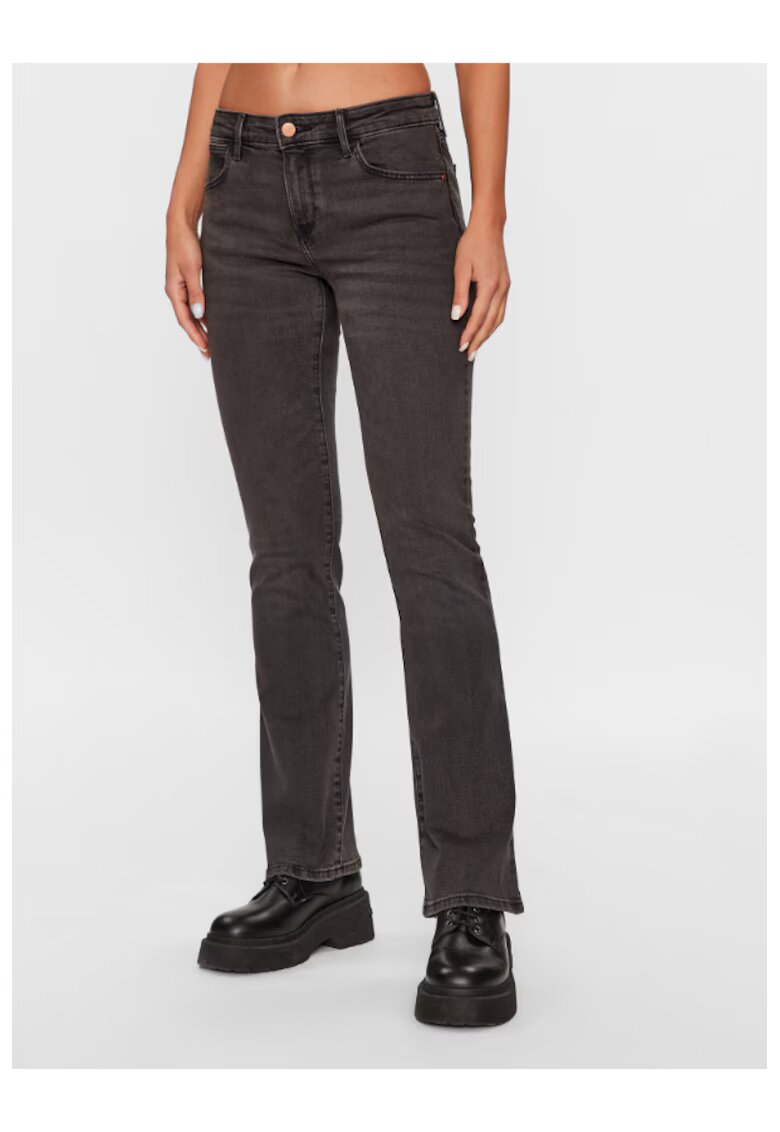 Wrangler Blugi dama - 303302160 - Bumbac - Gri