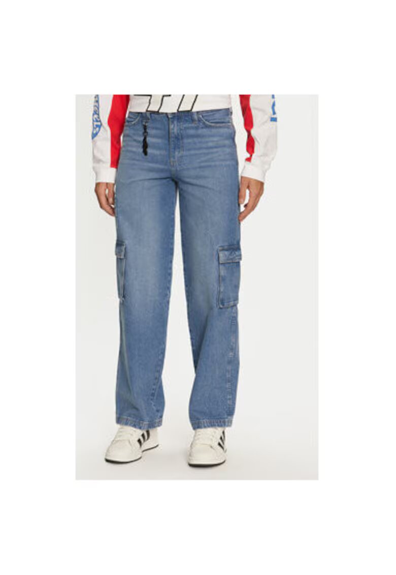 Wrangler Blugi dama - 304551840 - Bumbac - Albastru - Albastru