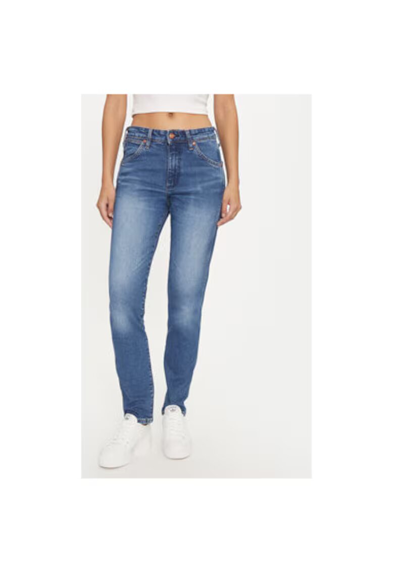 Wrangler Blugi dama - 304596360 - Bumbac - Albastru