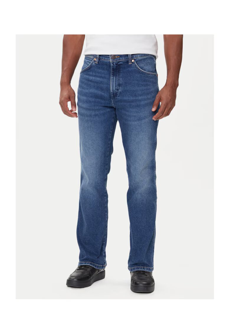 Wrangler Blugi de barbati bleumarin - denim