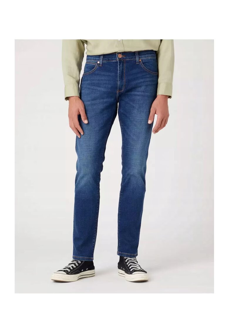 Wrangler Blugi - Larston - bleumarin - For Realzqsqad - Albastru