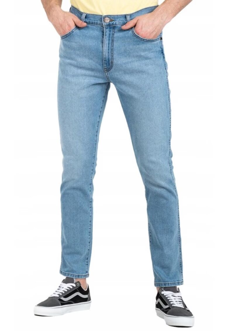 Wrangler Blugi pentru barbati - Bumbac - Albastru - - US -