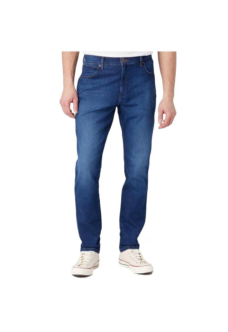 Wrangler Blugi pentru barbati River - Bumbac/Elastan - Albastru -