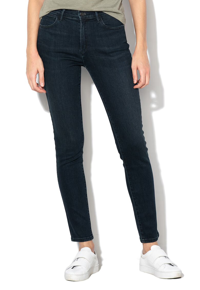 Wrangler Blugi skinny Dusty - Bleumarin