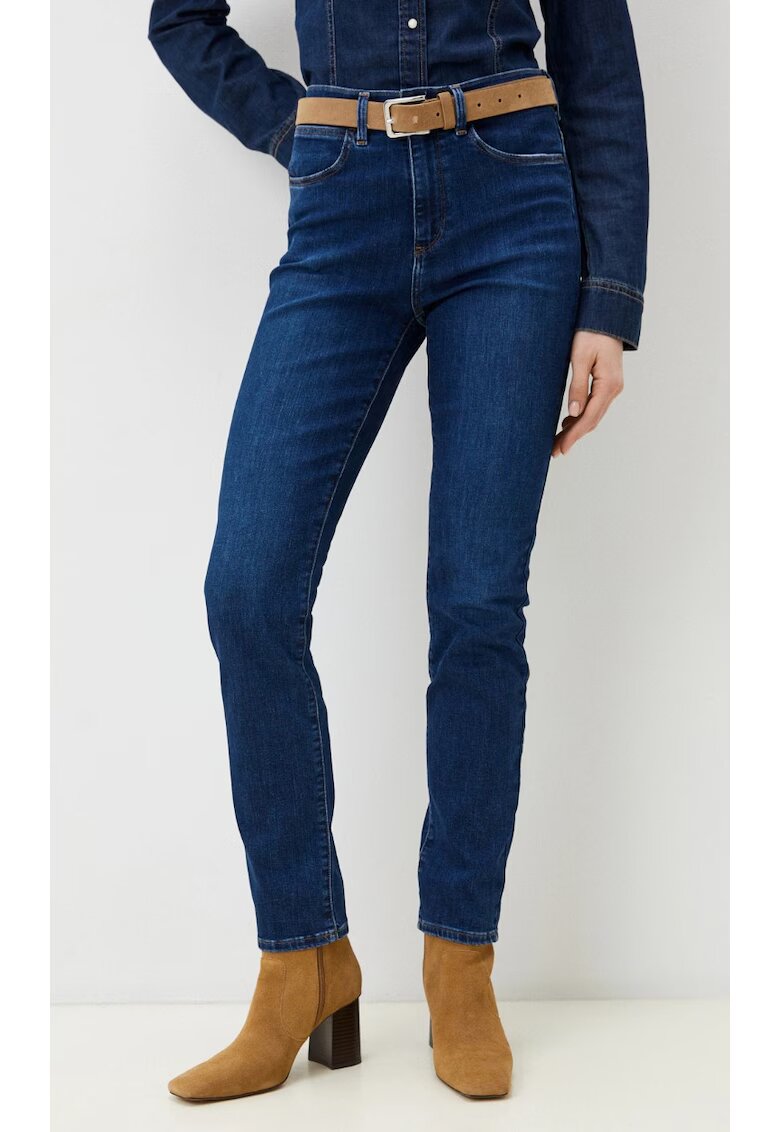 Wrangler Blugi slim dama Evie - bumbac/poliester/elastan - albastru