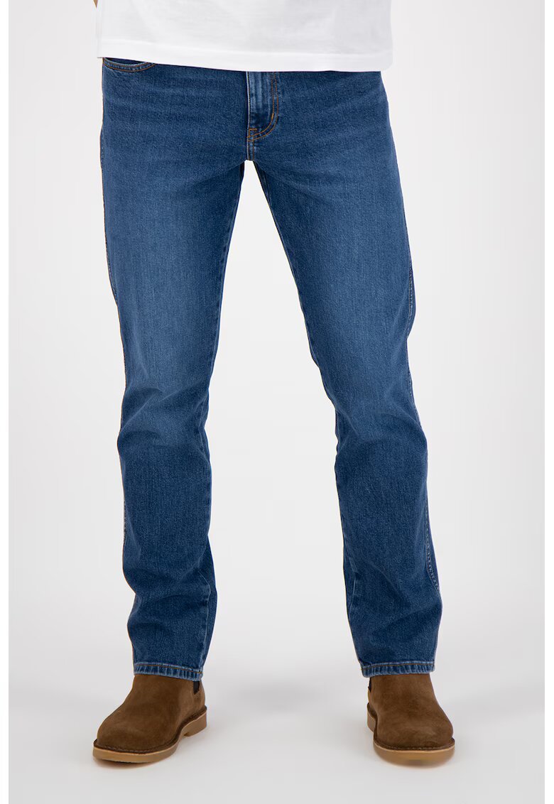 Wrangler Blugi slim fit cu 5 buzunare Texas - Albastru