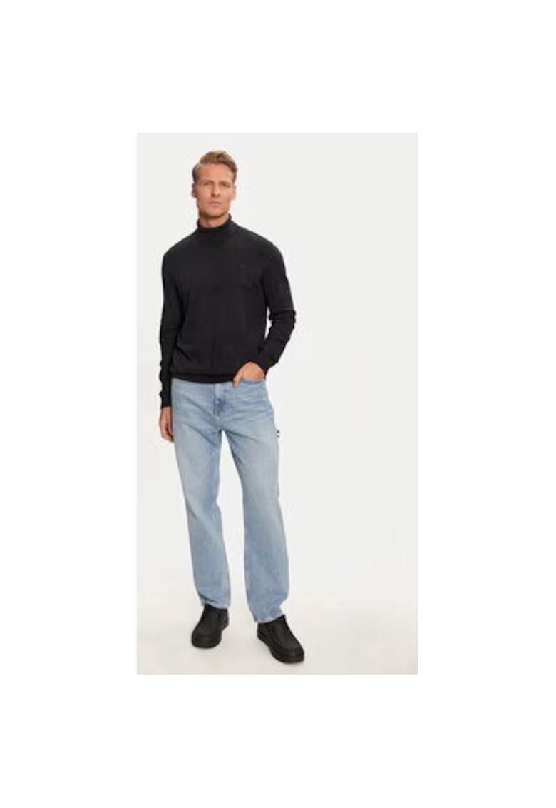 Wrangler Bluza barbati - 304280962 - Bumbac/Nylon - Albastru - Albastru