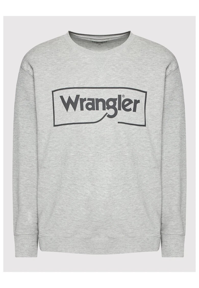 Wrangler Bluza barbati - Bumbac - Gri - Gri