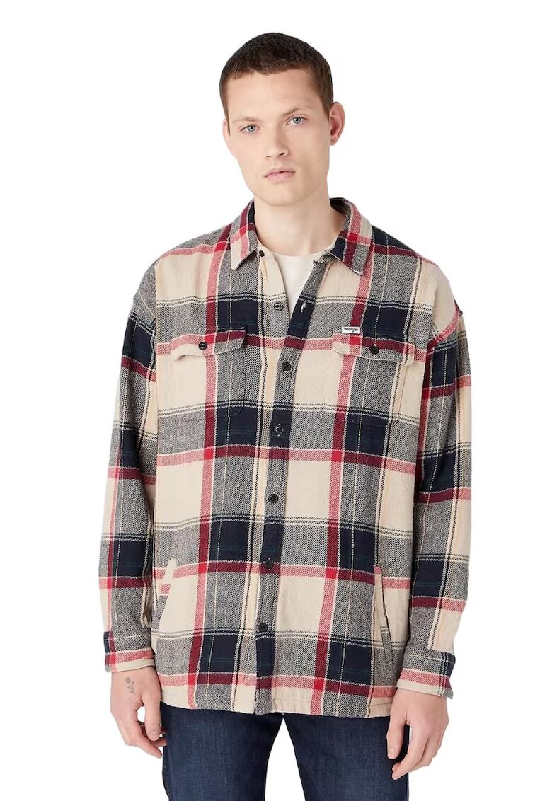 Wrangler Camasa lejera carouri bumbac - Multicolor