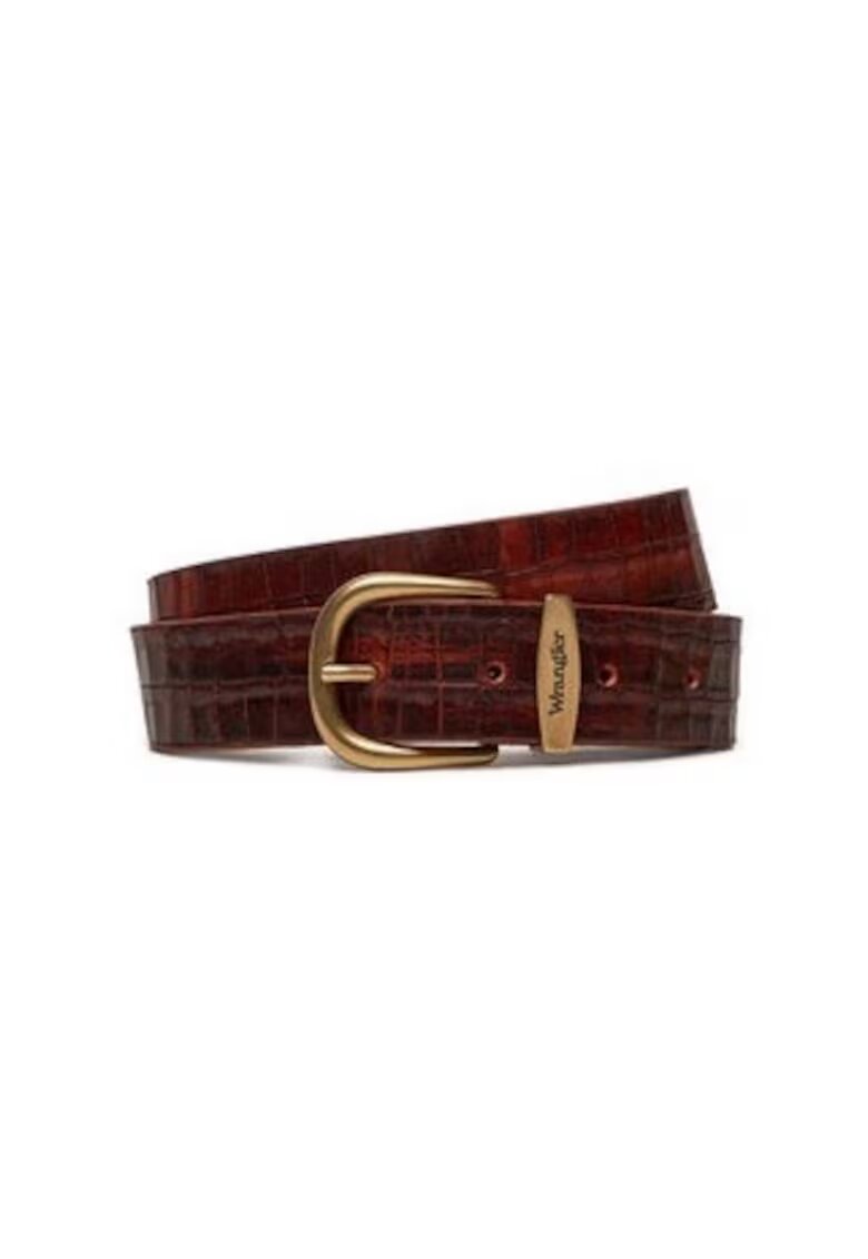 Wrangler Curea barbati 112358333 - Sintetic - Maro