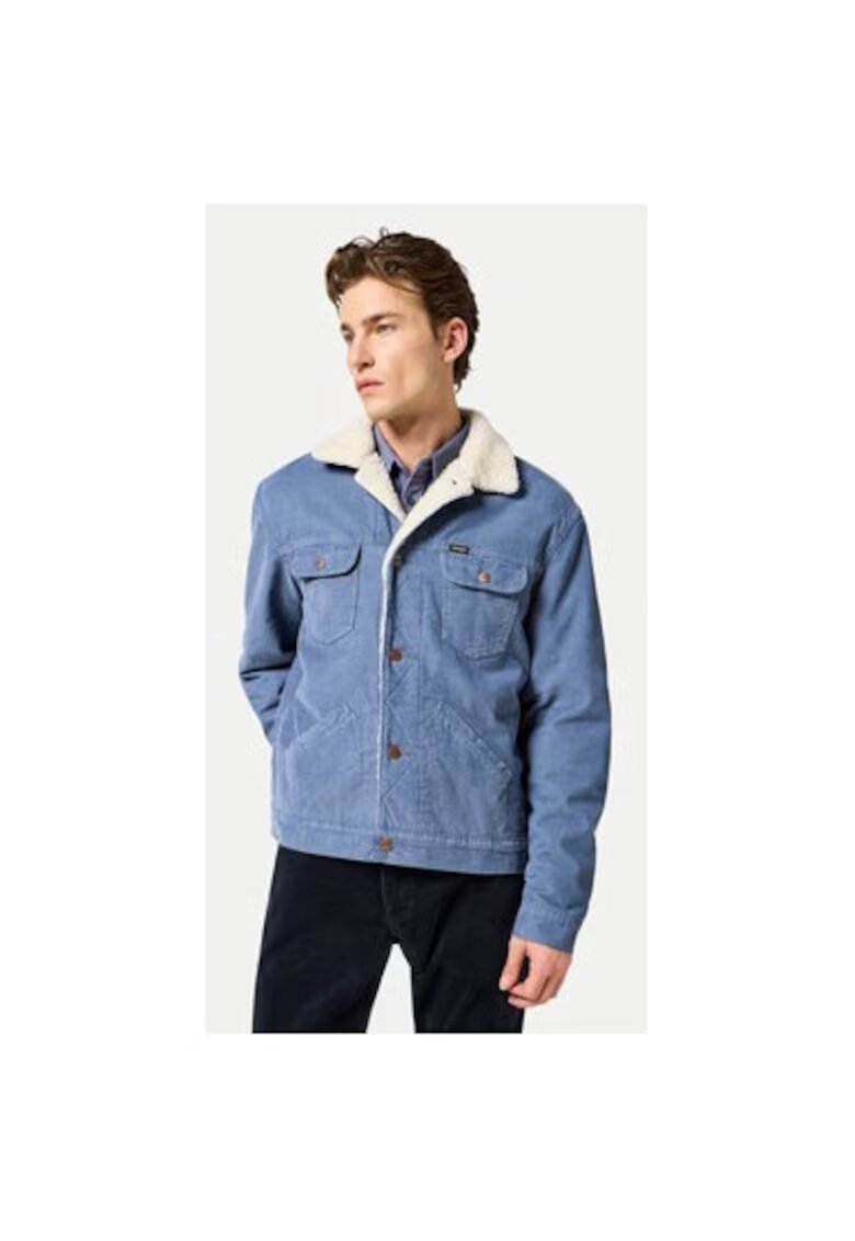 Wrangler Geaca barbati - 304281020 - Bumbac - Albastru - Albastru