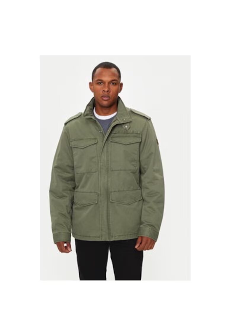 Wrangler Geaca barbati - 304281600 - Bumbac - S INTL - Verde