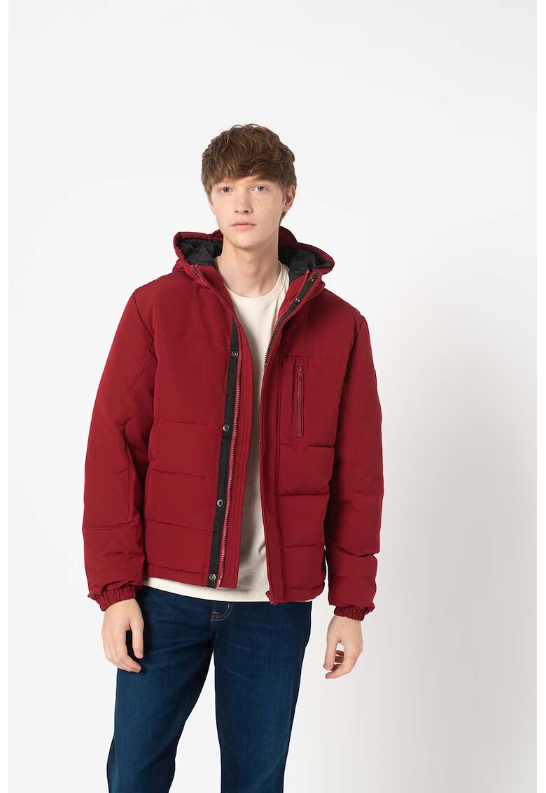 Wrangler Geaca cu gluga The Bodyguard - Rosu