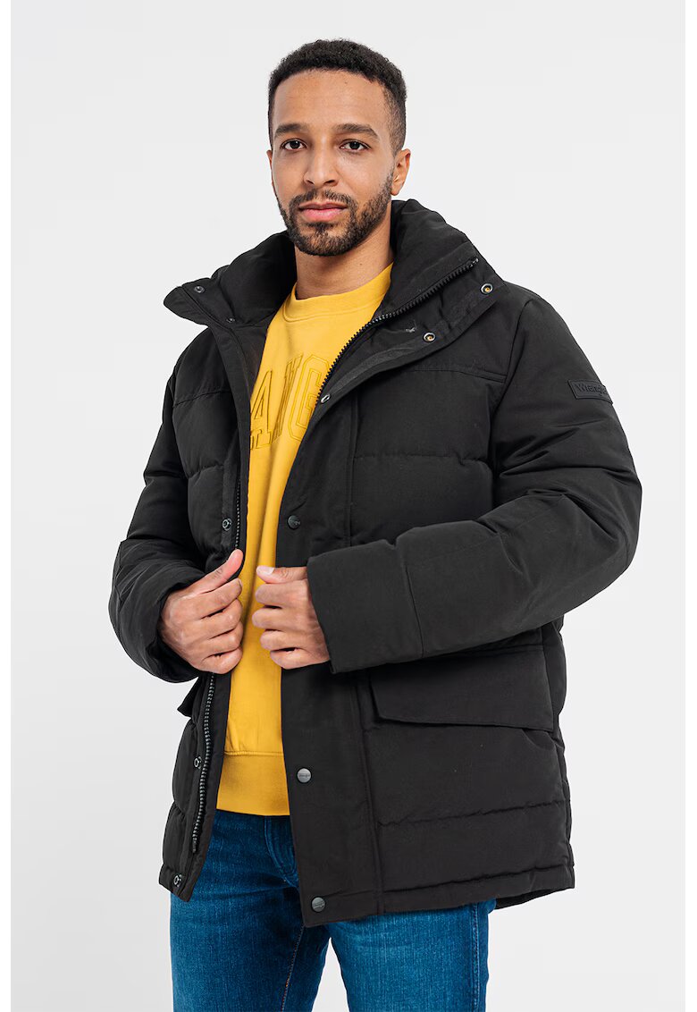 Wrangler Geaca cu vatelina Bodyguard - Negru