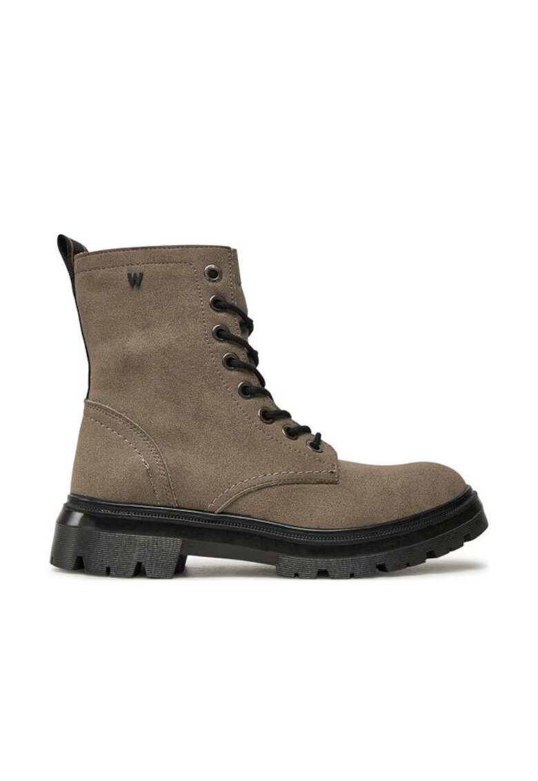 Wrangler Ghete dama 304836558 - Piele ecologica - Gri - Gri