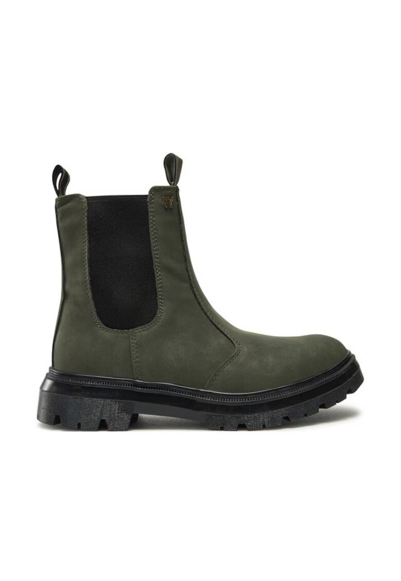 Wrangler Ghete dama 304836572 - Piele ecologica - Verde - Verde