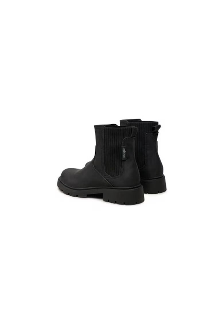 Wrangler Ghete dama 304836602 - Piele ecologica - Negru - Negru