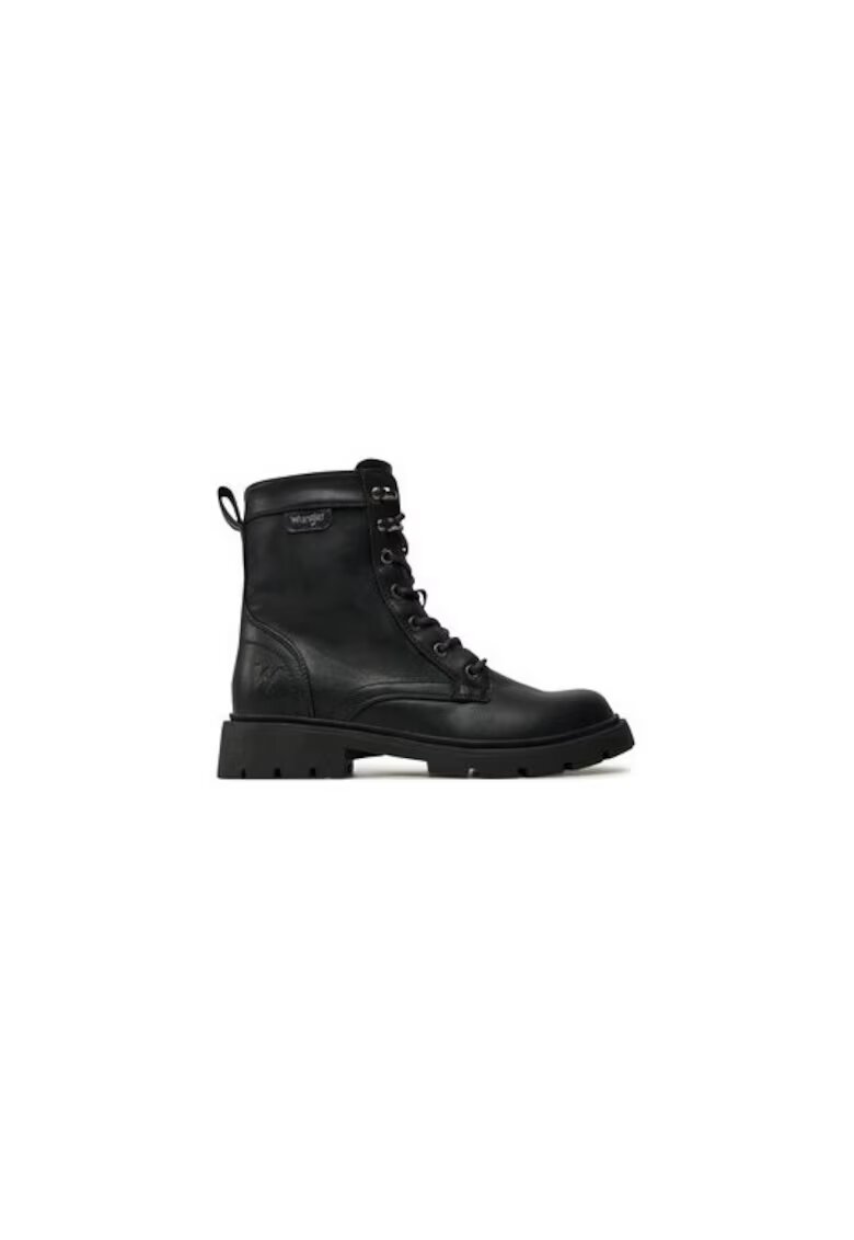 Wrangler Ghete dama 304836633 - Piele ecologica - Negru - Negru