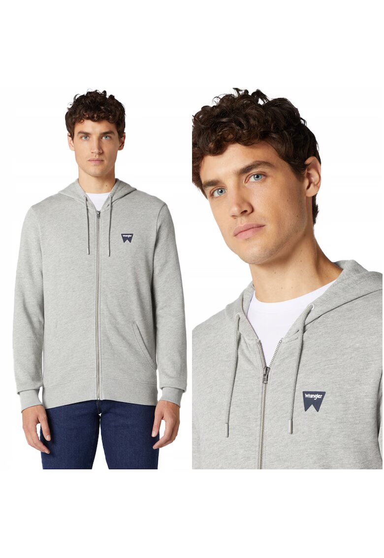 Wrangler Hanorac Sign Off Zupthru - Gri