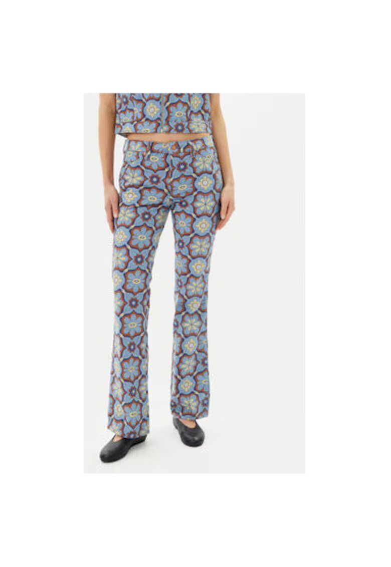 Wrangler Pantaloni dama 112362659 - Bumbac - Albastru - Albastru