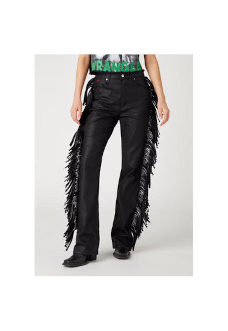 Wrangler Pantaloni dama W2H3G2100 112326028 - Bumbac - W25-L32 US - Negru
