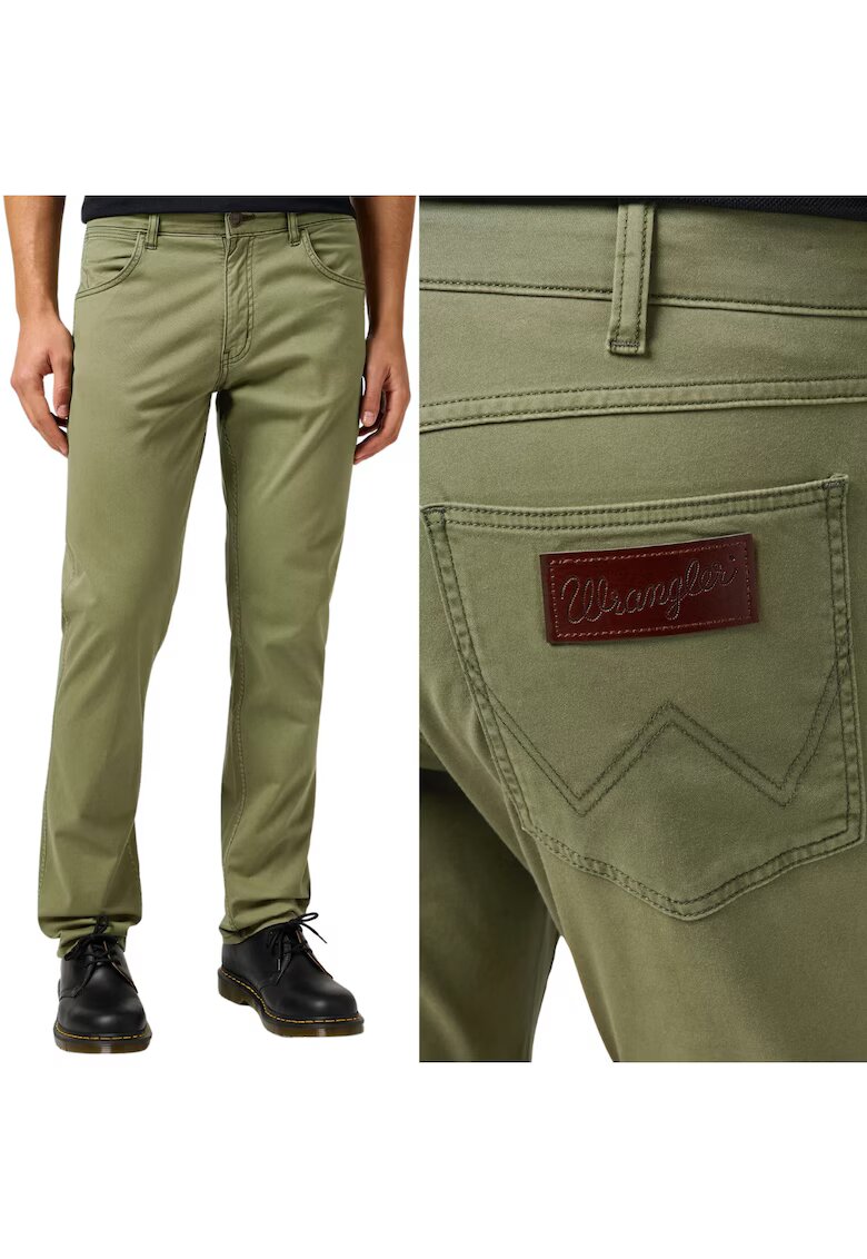 Wrangler Pantaloni Greensboro Verde - Verde