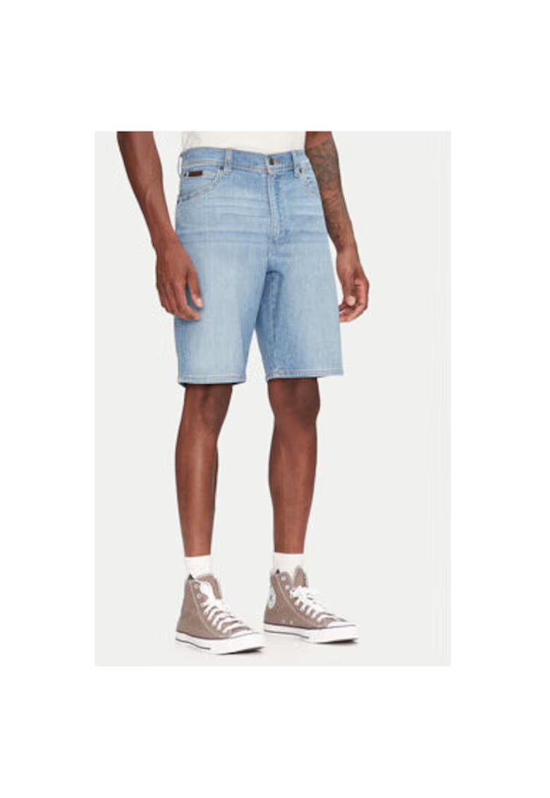Wrangler Pantaloni scurti din denim barbati 112362508 - Bumbac/Poliester - Albastru - Albastru
