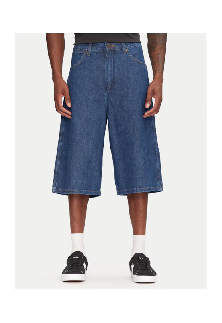Wrangler Pantaloni scurti din denim barbati 112362550 - Bumbac - Albastru - Albastru