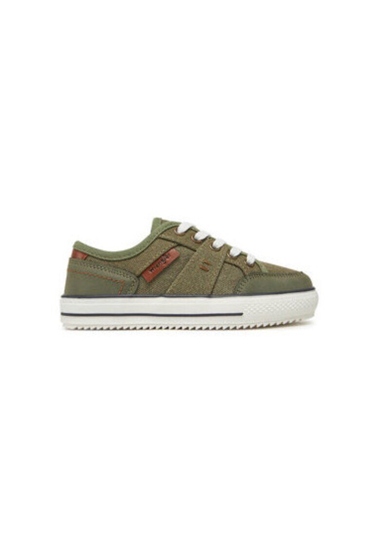 Wrangler Pantofi sport unisex COOTER C LOW JR 20251085.52D - Textil - Kaki