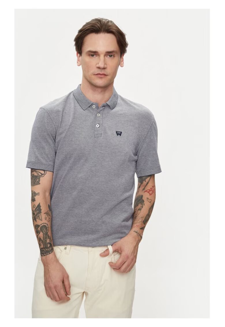 Wrangler Tricou barbati - 594015 - Albastru - Bumbac