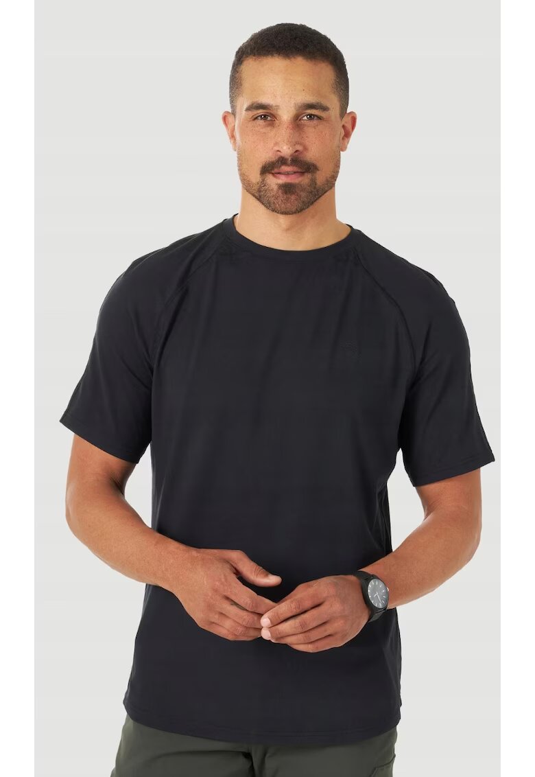 Wrangler Tricou barbati - Performance Tee - negru - bumbac - maneca scurta -