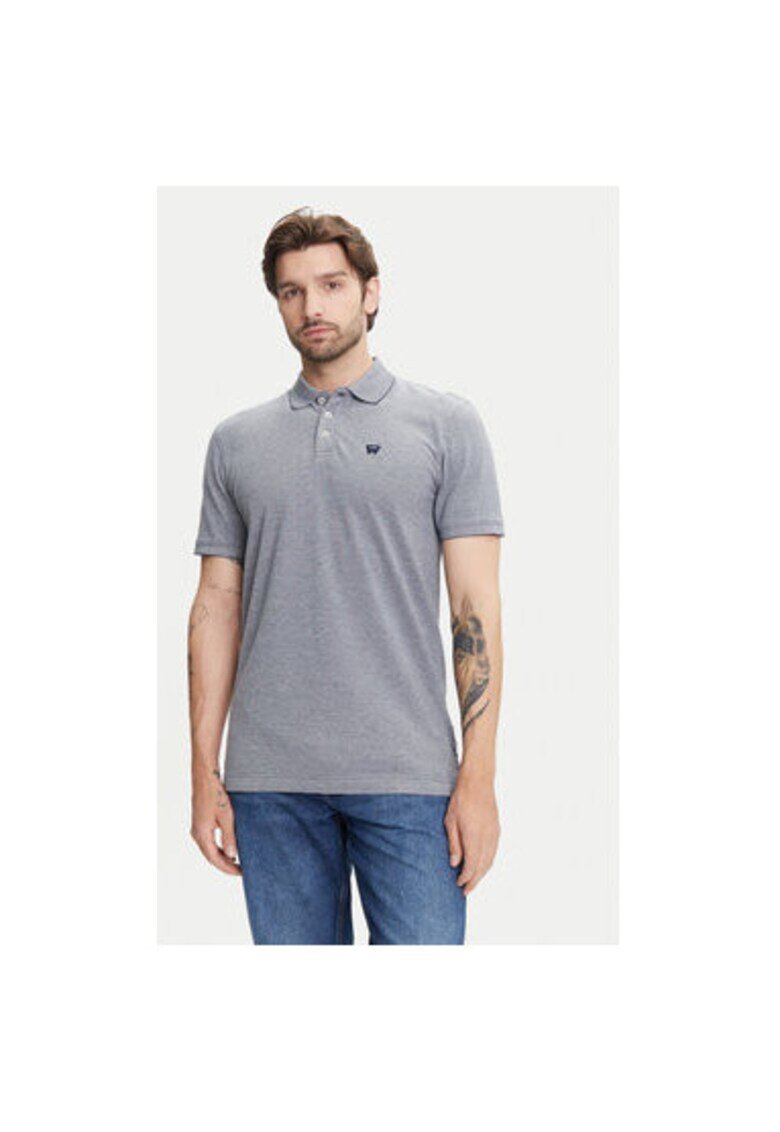 Wrangler Tricou polo barbati 112352280 - Bumbac - Alb - Alb
