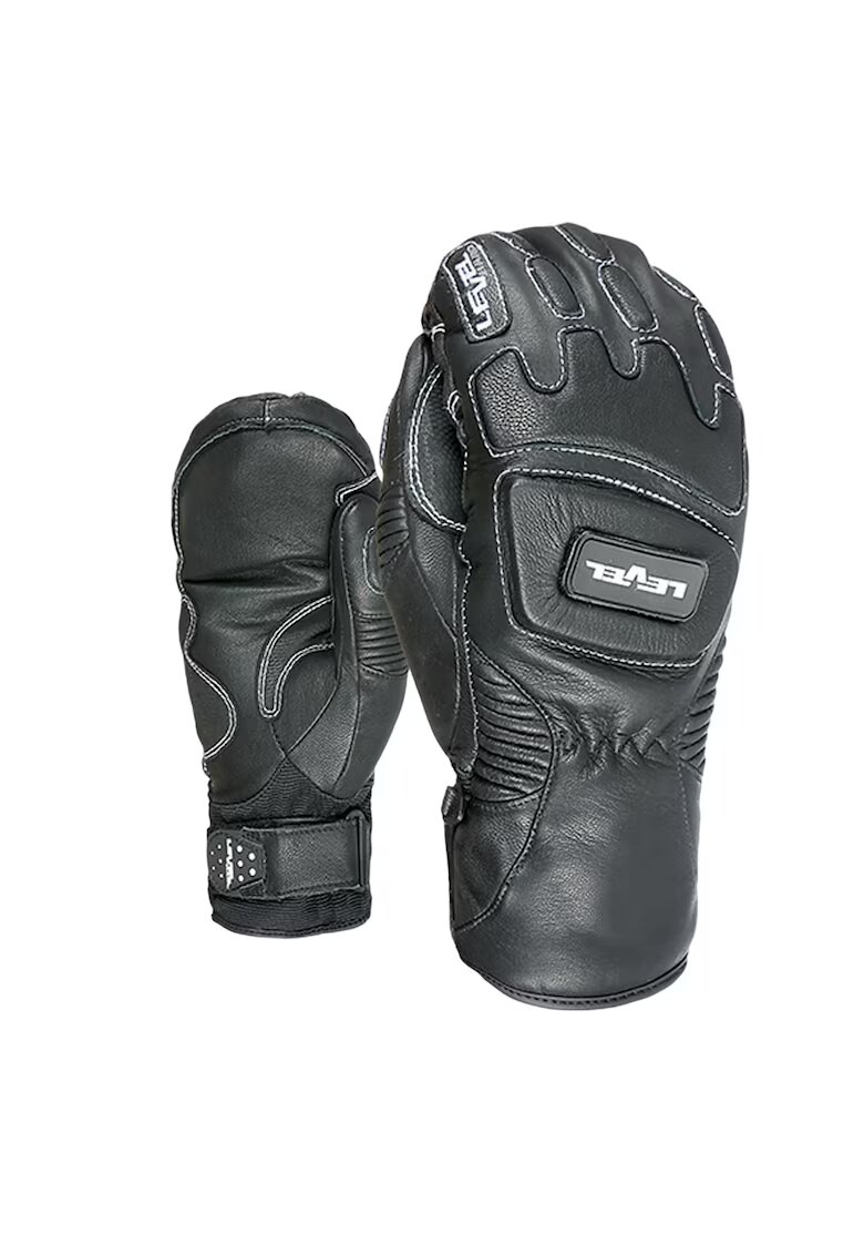 X-LEVEL Manusi ski barbati - Level - Piele - Negru -