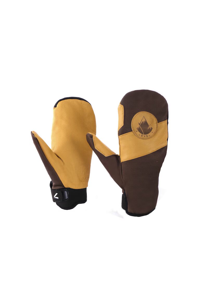 X-LEVEL Manusi sport Pro Rider - impermeabile - GORE WINDSTOPPER - kaki - M-L