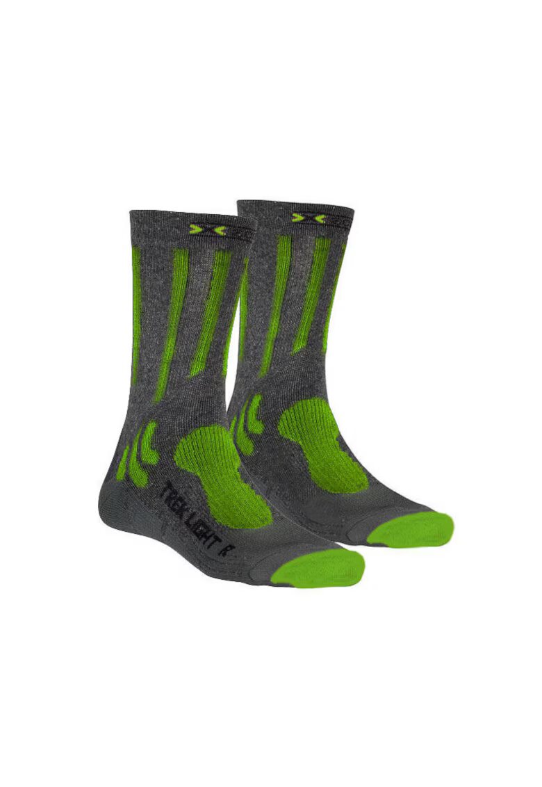 X-Socks Sosete pentru trekking - verde - gri