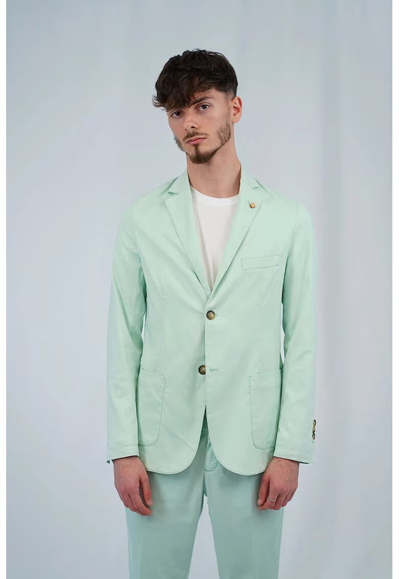 XAGON Sacou fără dublură - de vară cu buzunare aplicate XG1 - Verde