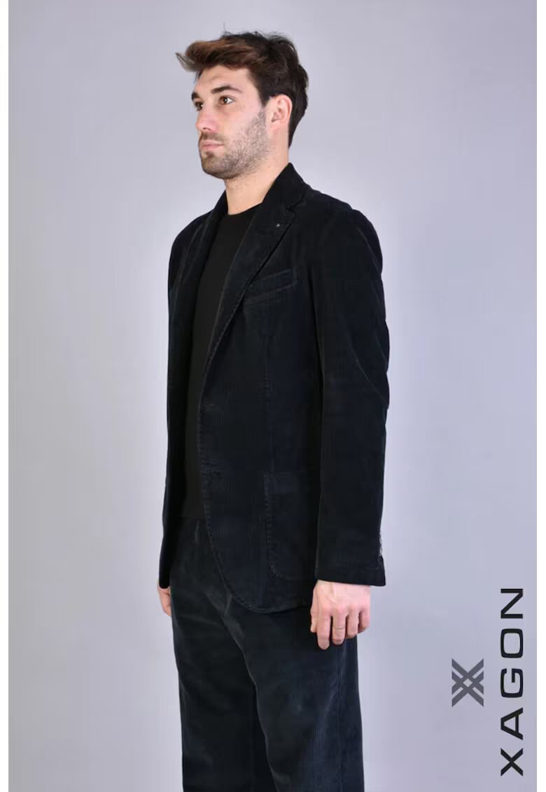 XAGON Sacou regular fit cu închidere la un singur rând de nasturi - Negru