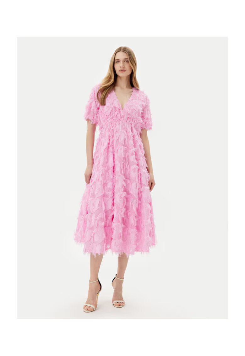 YAS Rochie cocktail dama 26029780 - Sintetic - Roz