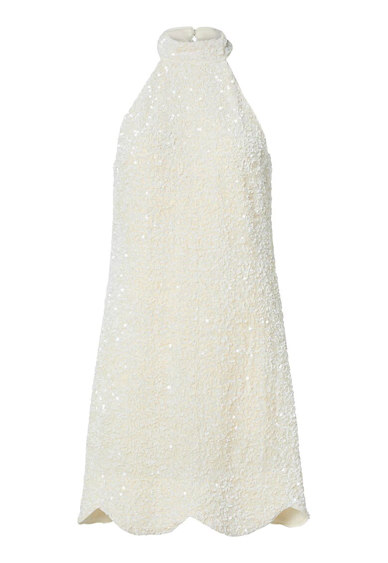YAS Rochie cocktail dama 26037830 - Sintetic - L INTL - Ecru