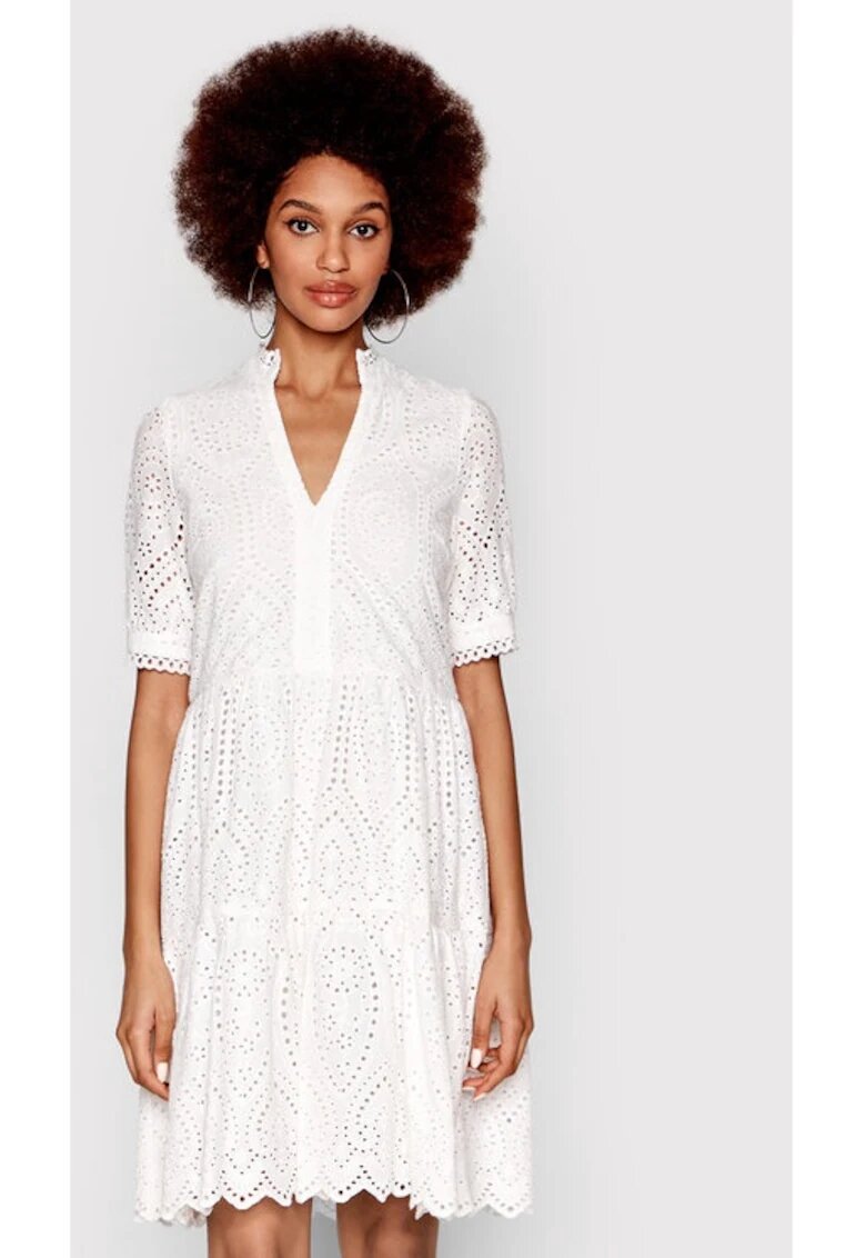 YAS Rochie dama - 209651034 - Alb - Bumbac - Alb