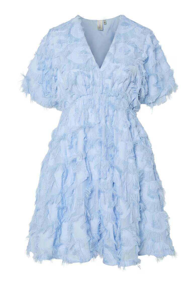 YAS Rochie dama 26037234 - Poliester reciclat - Albastru deschis - Albastru deschis