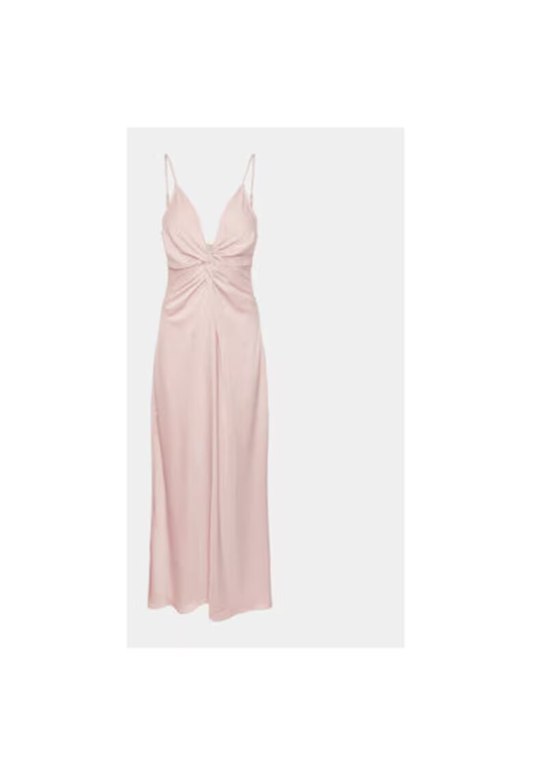 YAS Rochie dama - 303452346 - Poliester reciclat/Poliester - XL INTL - Roz