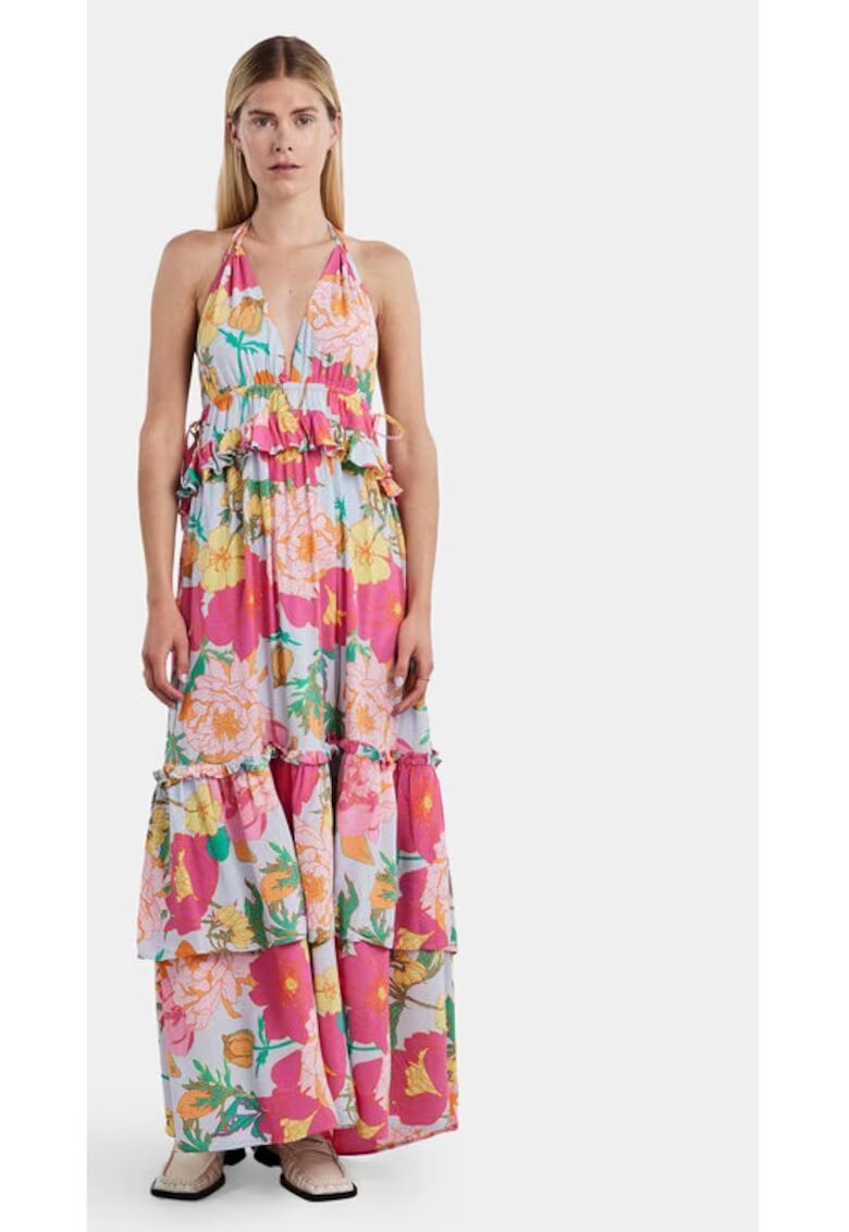 YAS Rochie dama - 304009297 - Multicolor - Viscoza - Multicolor