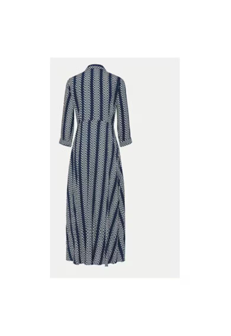 YAS Rochie dama - 304928987 - Viscoza - Albastru - Albastru