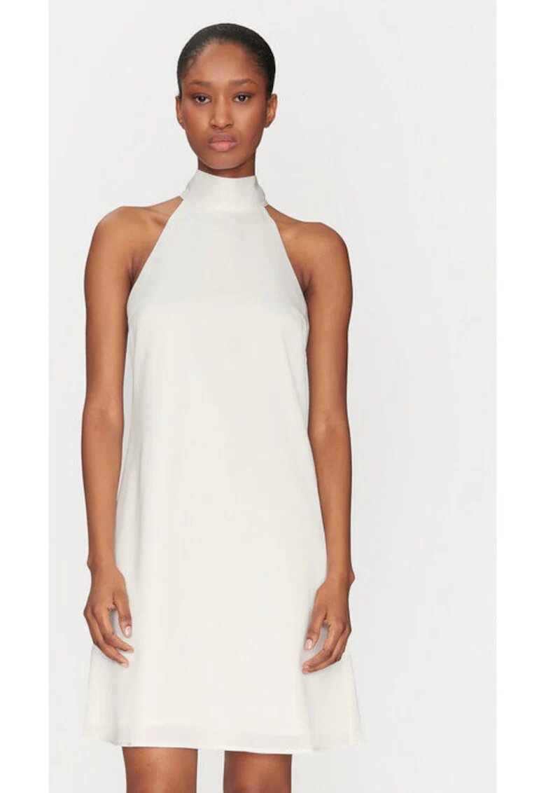 YAS Rochie dama - 304999772 - Poliester reciclat/Poliester - Alb