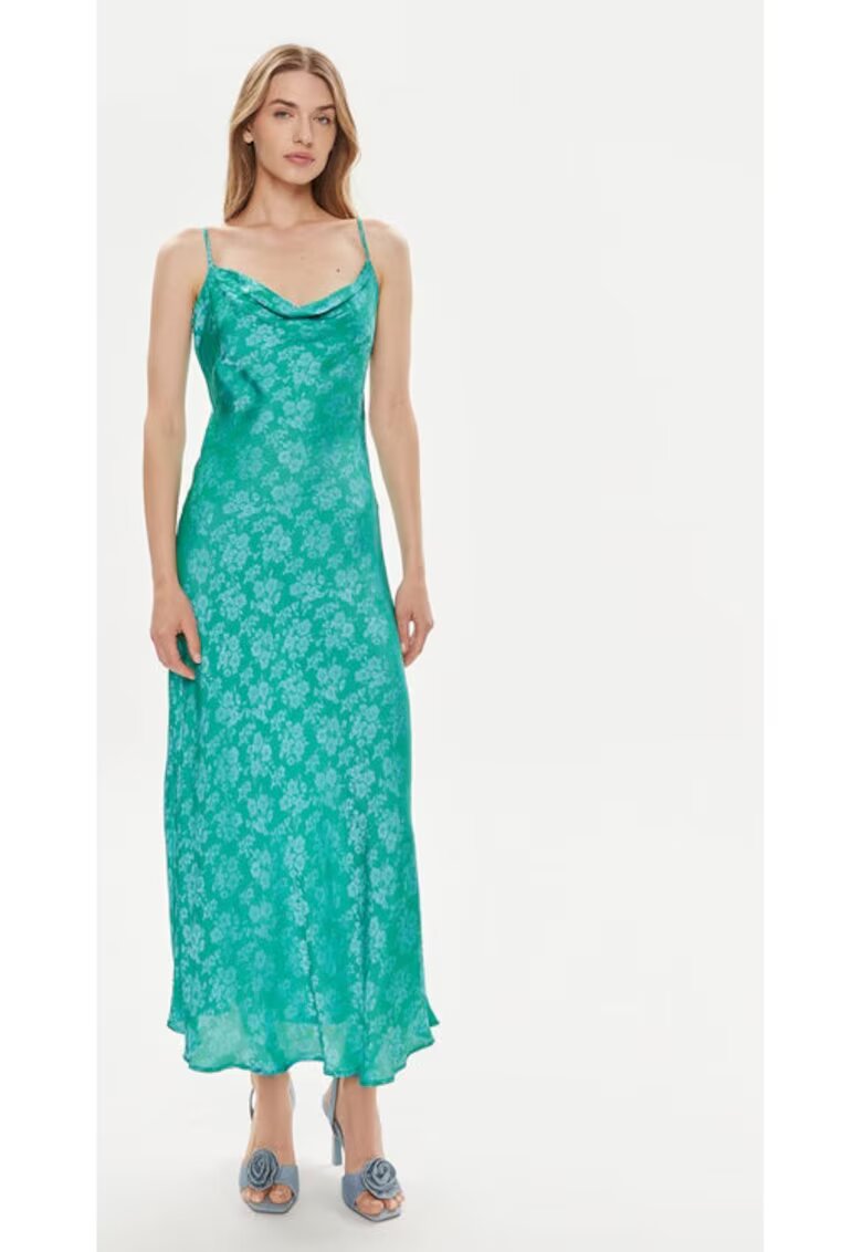 YAS Rochie dama - Verde - Viscoza