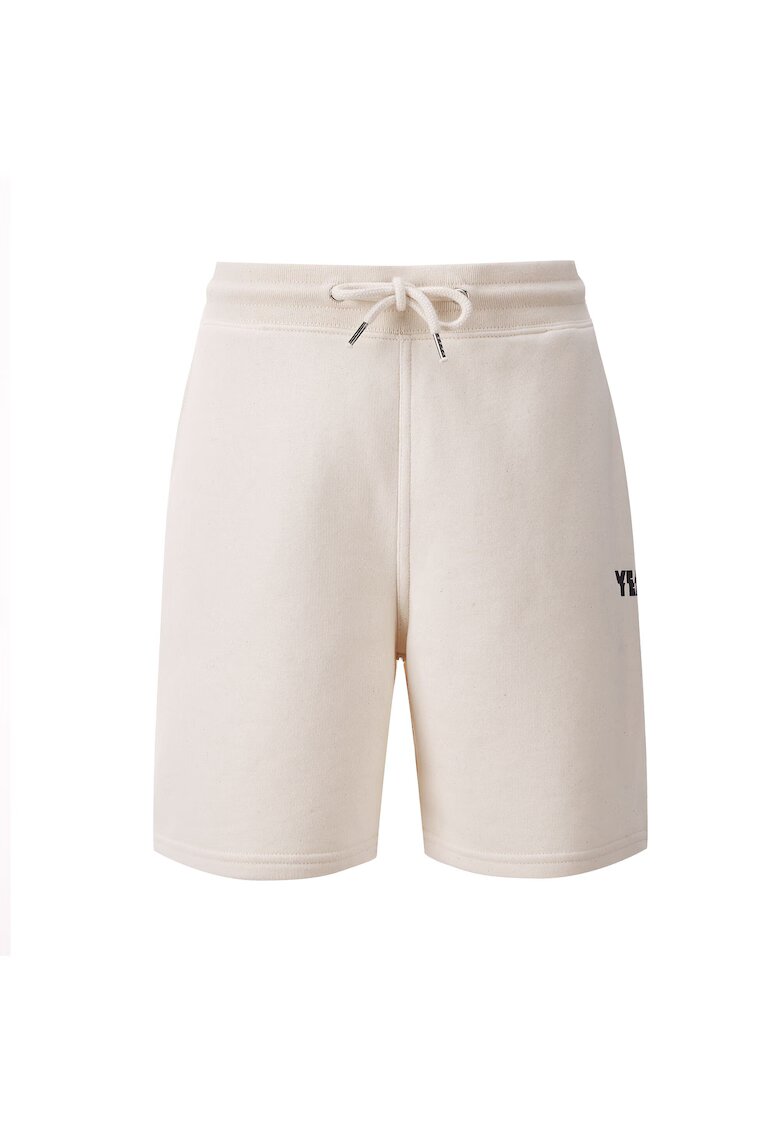 YEAZ Bermude unisex cu snur de ajustare Chax - Alb