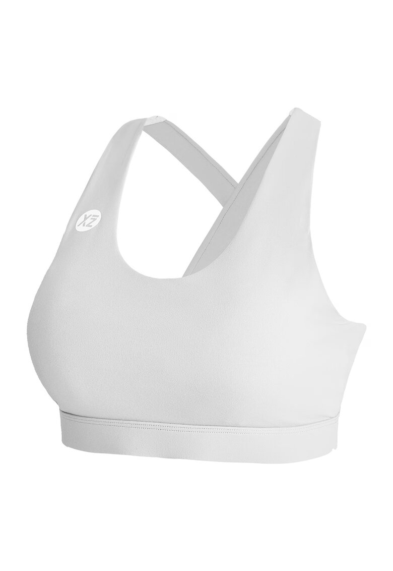 YEAZ Bustiera cu bretele incrucisate pentru fitness ICONE 29007 - Alb