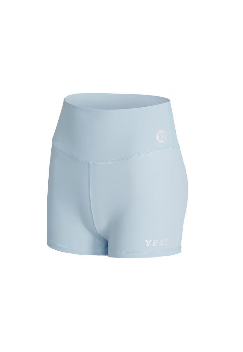 YEAZ Colanti scurti pentru fitness Celeb - Albastru