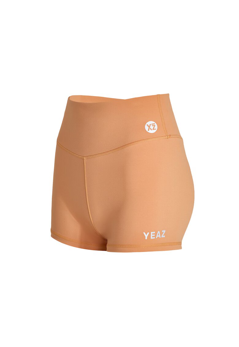 YEAZ Colanti scurti pentru fitness Celeb - Portocaliu